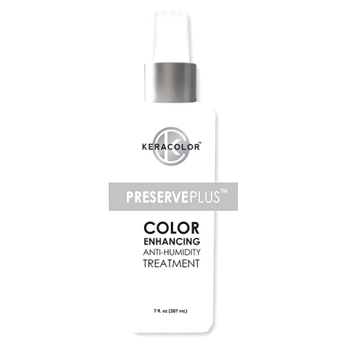 KERACOLOR Preserve Plus Color Enhancing Anti-Humidity Treatment, Prevents Frizz, Heat Protectant, 7 fl. oz.