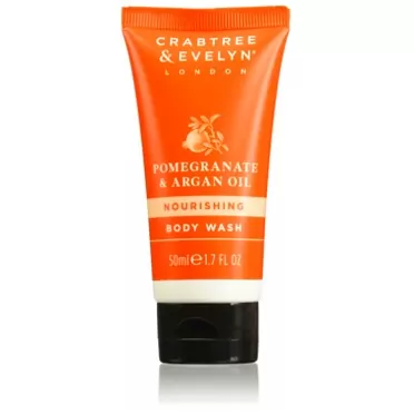 Crabtree & Evelyn Pomegranate and Argan Oil Nourishing Body Wash 1.7 oz