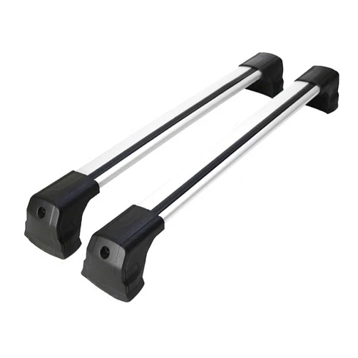 OMAC Fix Points Roof Racks Cross Bar Carrier for Mazda 3 Sedan 2014-2018 Gray 2 Pcs Anti-Theft for Travel Kayak Canoe Surf Ski Snowboard Camping