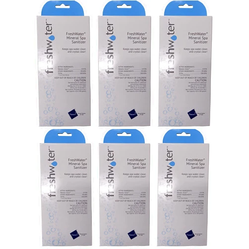 Hot Spring Hot Spot Rhythm Freshwater Ag+ Continuous Silver Ion Sanitizer 71325-6 Pack