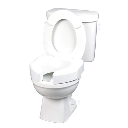 SP Ableware SP 3 Inch Extender Booster Elevated Raised Toilet Seat Risers for Seniors Adults Elderly Handicap Disabled Fits Most Standard and Elongated Toilets - White
