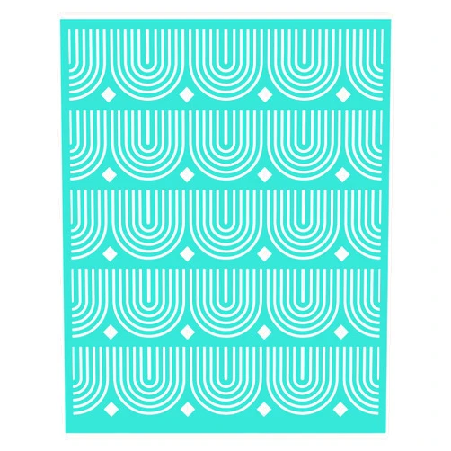 BAOFALI Background Silkscreen Stencil,Reusable Self-Adhesive Silk Screen Printing, for Decor/Printing on Wood/Fabric/Wall/Cup/Plate/Glass/Paper, Home Festival Decorations Pattern (8x10inch)