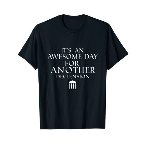 Latin Teacher Clothing & Latin Sayings Latin Saying Accessories for Work for Latin Teachers T-Shirt