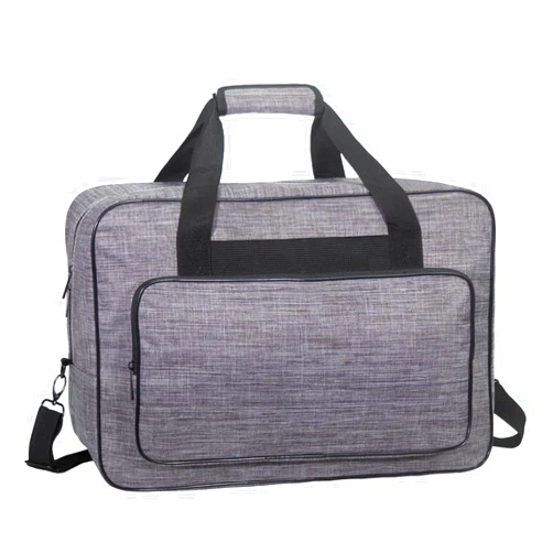 Haroranax Sewing Machine Carrying Case，Sewing Machine Carrying Case Tote Bag，Universal Tote Storage Bag with Pockets and Handles, Suitable for Most Standard Singer, Janome (GREY)