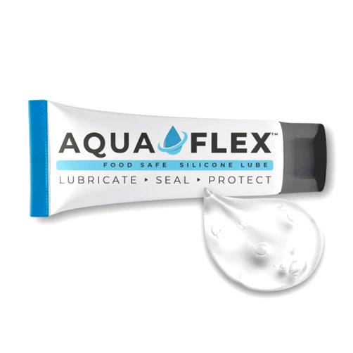 Beaver Island Parts Company Aqua Flex Premium Silicone Lubricant Grease | NSF Registered Food Grade | Versatile Lube Solution for Pool & Spa, O-Rings, Gaskets, Pumps, Filters, Valves, Marine, Scuba, Automotive, and More