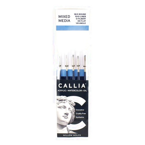 Callia Mixed Media Brush Detailer Set