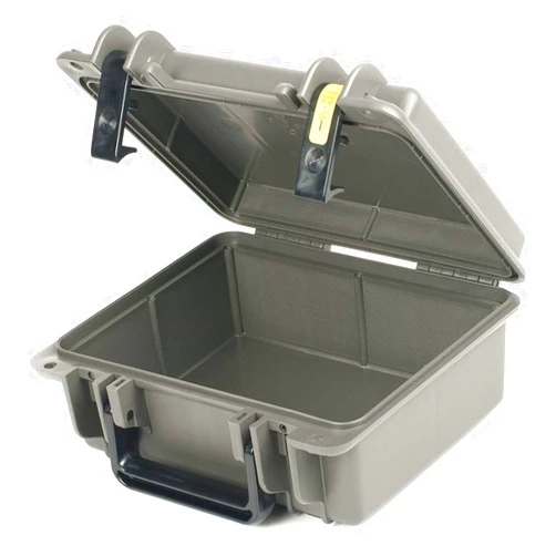 Seahorse 300 Heavy Duty Protective Dry Box Case - TSA Approved/Mil Spec / IP67 Waterproof/Airtight/USA Made for First Aid Kits, Emergency Box, Camera