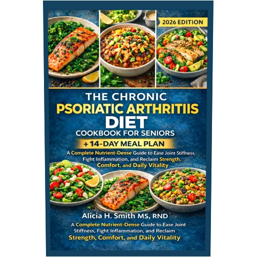 Alicia H. Smith MS, RDN The Chronic Psoriatic Arthritis Diet Cookbook for Seniors: A Complete Nutrient-Dense Guide to Ease Joint Stiffness, Fight Inflammation, and Reclaim Strength, Comfort, and Daily Vitality