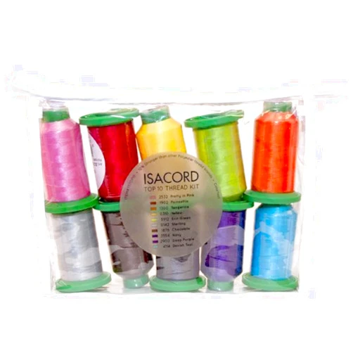 ISACORD 40-10 spool assortment