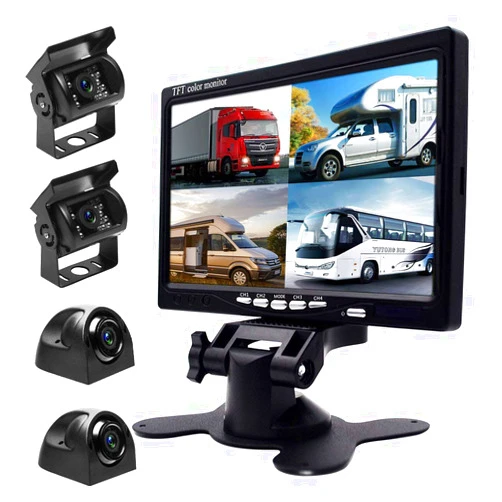 Hodozzy Backup Camera Monitor Split Screen 7