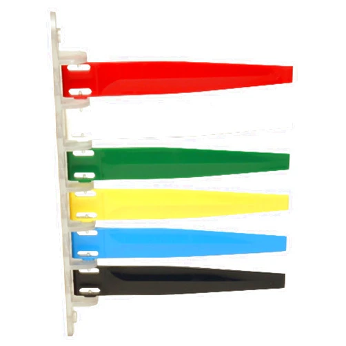 Unimed-Midwest, Inc. Unimed-midwest I4pf169434 Room Status Flags 4-flag Primary Red, Green, Yellow, Blue (Each)