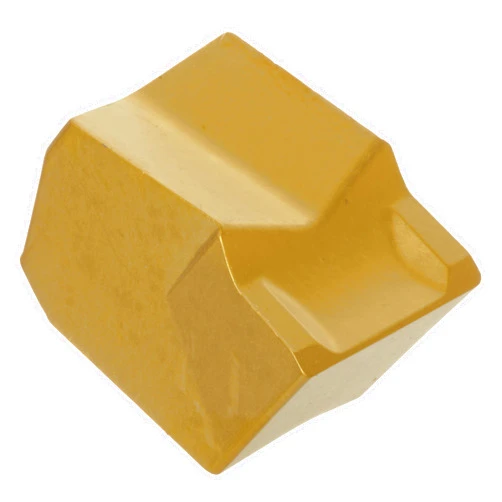 Dorian Tool SGT CVD Titanium Nitride Coated Carbide Cut-Off and Grooving Insert, Neutral Cut, 3/16