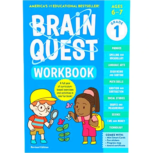 Workman Publishing, Lisa Trumbauer Brain Quest Workbook: 1st Grade Revised Edition (Brain Quest Workbooks)