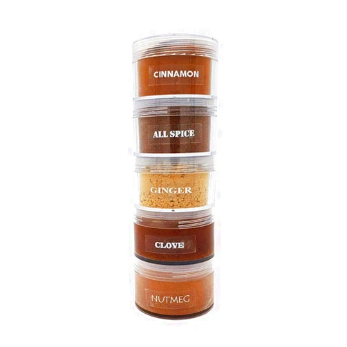 Spicylux The Autumn Spices | Cinnamon ground, Allspice, Ginger, Cloves ground, Nutmeg | Baking Spices & Seasonings (Set of 5) – Packed in U.S.A.