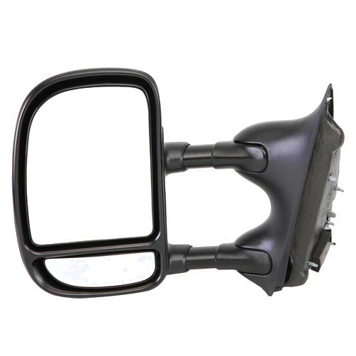 Dorman 955-1122 Driver Side Manual Door Mirror - Folding Compatible with Select Ford Models, Black