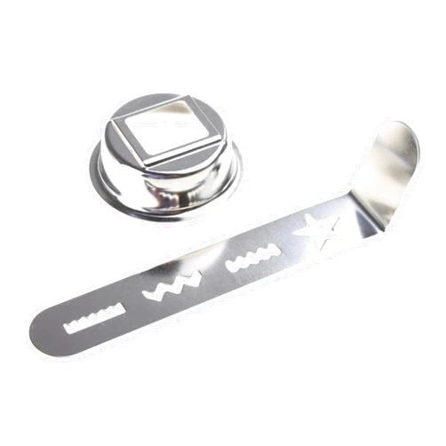 HEYXI Cookie Maker Attachment Pastry Attachment Meat Grinder Attachment Stainless Steel Biscuit Mold Dough for Cookie