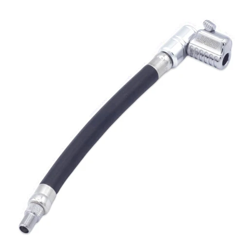JACO Superior Products JACO Lightning L2X Tire Inflator Hose Extension Self Locking Nozzle | Patented Lock-on Air Hose Adapter for Tire Pumps (Open Flow)