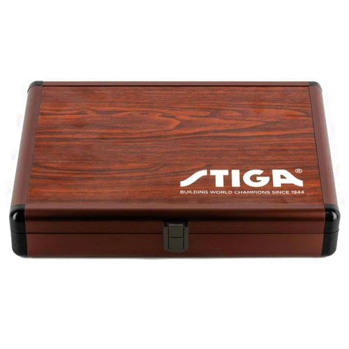 STIGA Unisex's Alu batcase Home Batcover, Bat Wallet, Brown, One Size