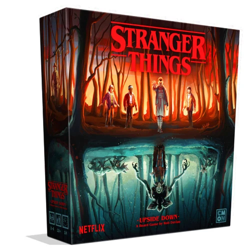 Asmodee Stranger Things Upside Down Board Game | Strategy Tabletop Miniatures Game | Cooperative Game for Kids and Adults | Ages 12+ | 2-4 Players | Average Playtime 60 Minutes | Made by CMON