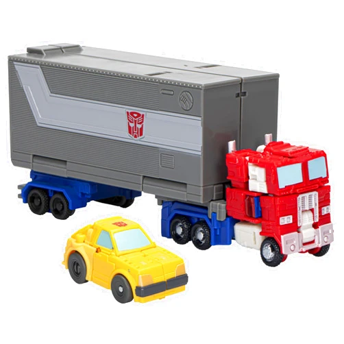 Transformers Toys Legacy Evolution Core Class Optimus Prime & Bumblebee Toy, 3.5-inch, Action Figure for Boys and Girls Ages 8 and Up