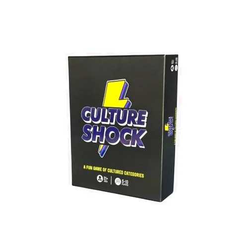 Culture Shock - Board Game of Categories with a Culture Twist, Party Game for Family and Friends Game Night or Gatherings, Multi-Generational, Multi Ethnic