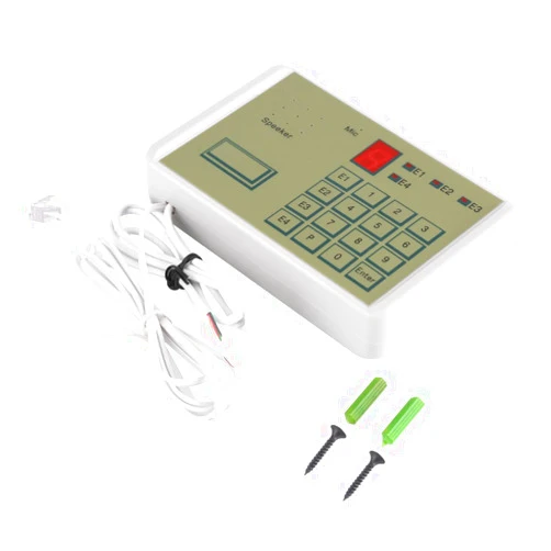 ROMACK Burglar Security House Alarm System, Home Security System Immediate Dialing Telephone Voice Auto-Dialer Wired Microcomputer Design Alarm Dialer for Complete Home and Business Security