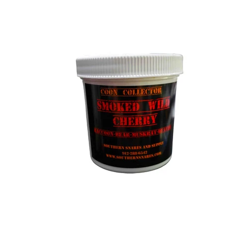 Southern Snares and Supply Coon Collector Smoked Cherry Raccoon Bait 8 oz Works with All DP Traps cage Traps Live Traps Coil Spring Traps