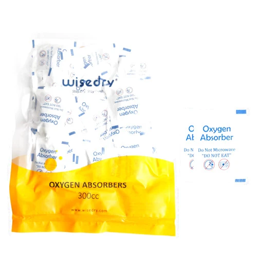 wisedry 300CC [100 Packets, 10 packs of 10 each] Food Grade Oxygen Absorbers for Long Term Food Storage, Keep Food Fresh O2 Absorbers Packets for Wheat Oats Flour and Freeze Dried Foods