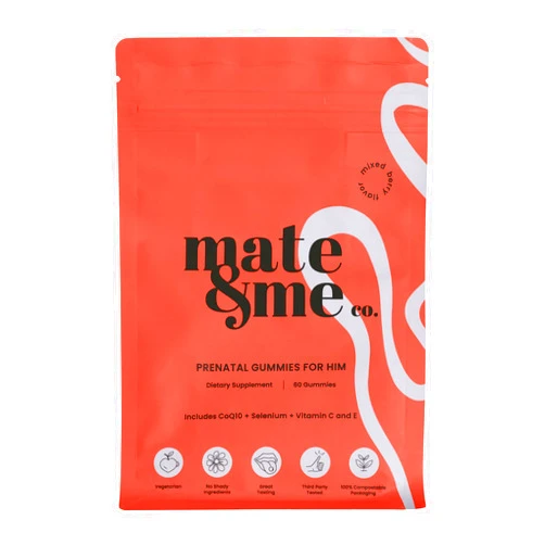 Mate & Me co Mate & Me Prenatal Gummies for Him