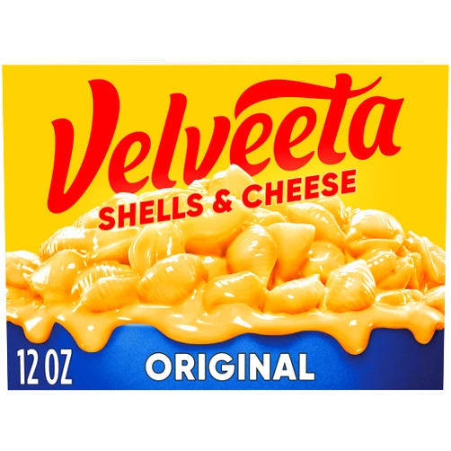 Velveeta Shells & Cheese Original Shell Pasta & Cheese Sauce Meal (12 oz Box)