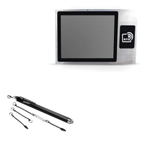 BoxWave Stylus Pen Compatible with Geekland GK-INNOD-NFC-13 (13 in) - EverTouch Capacitive Stylus, Fiber Tip Capacitive Stylus Pen - Jet Black