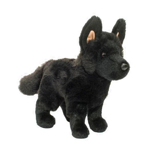 Douglas Harko Black German Shepherd Dog Plush Stuffed Animal