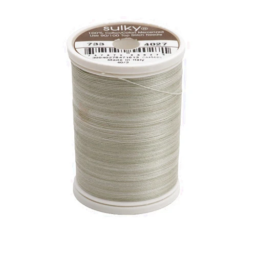 Sulky Blendables Thread for Sewing, 500-Yard, Silver Slate