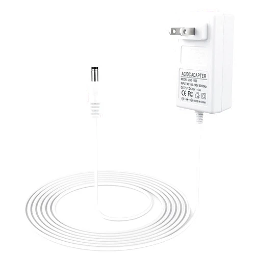 YEAOI 10 ft Power Cord for 4moms mamaRoo 4, 12V 3A Charger for RockaRoo Baby Swing, AC Adapter, White