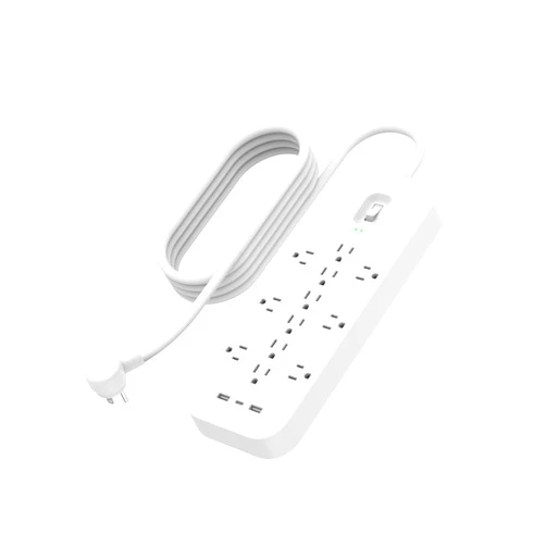 Belkin 12-Outlet Surge Protector Power Strip w/ 12 AC Outlets, 2 USB-A Ports and 1 USB-C Port, 6ft Cable, UL-listed w/ Overload & Overvoltage Protection + On/Off Switch - 3,480 Joules of Protection