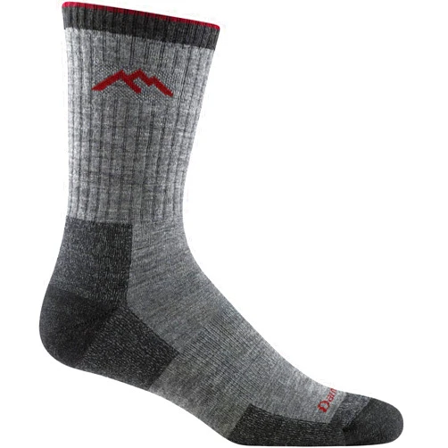 Darn Tough Vermont Darn Tough Hiker Midweight Micro Crew Sock with Cushion, Mens Socks for Hiking and Camping, Boot Socks (Style 1466)