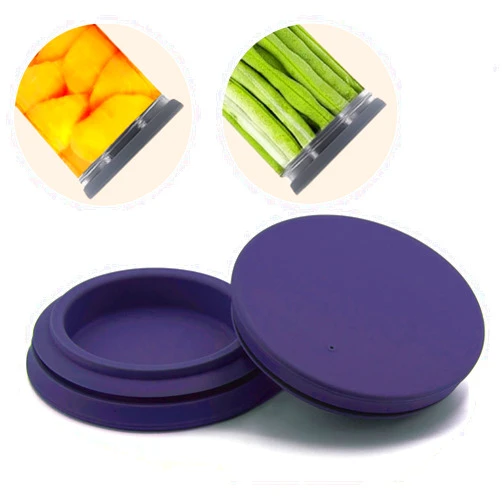 OKLGO Wide Mouth Mason Jar Lids - Large Mouth Canning Lids Fit for All Wide Mouth Mason Jars,Food Grade Silicone Mason Jar Caps,Dishwasher Safe,Leak Proof Reusable Lids