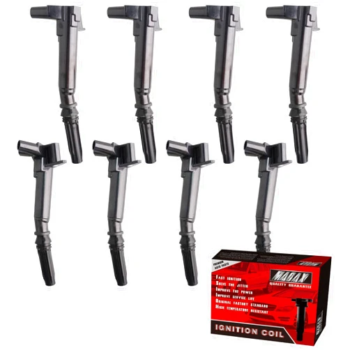 MACAX Set of 8 Ignition Coils UF631 UF639 Compatible with 2010-2017 Ford F150 F250 F-350 - V8 6.2L Replaces C1800