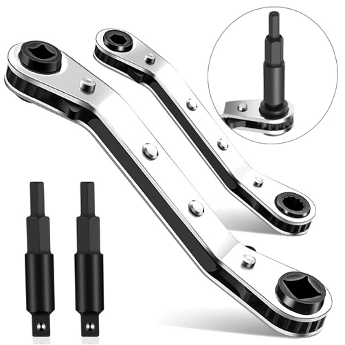 VORIGY 2pcs Hvac Service Wrench refrigeration wrench, 3/16