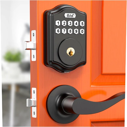 GUARDER Smart Lock,Door Lock with Keypad-Keyless Entry Keypad Smart Deadbolt