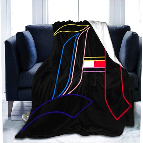 LloydRValdivia Flannel Blankets Lewis Racer Hamilton Throw Blanket Lightweight Air Conditioner Blanket for Sofa Bedroom Car Bed Blanket 40