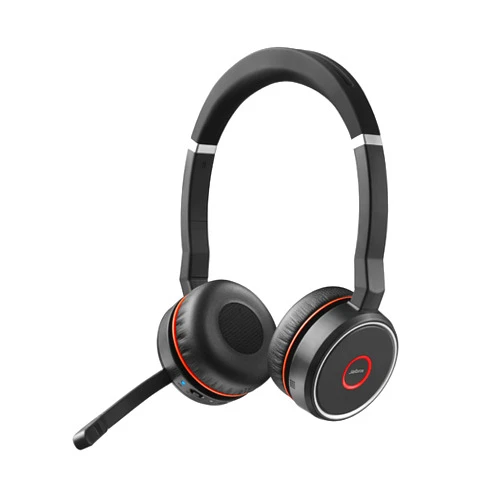 Jabra Evolve 75 SE - MS Stereo Wireless Headset/Music Headphones Black
