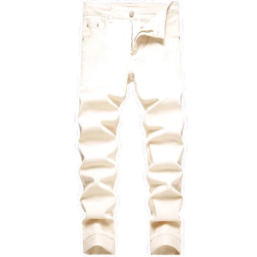 LZLER Mens Jeans Slim Fit Stretch Jeans Comfort Casual Classic Solid Denim Pants for Men