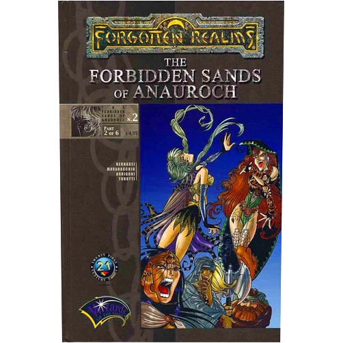 Twenty First Century Forgotten Realms: The Forbidden Sands of Anauroch TPB HC #2 VF/NM ; Twenty First Century comic book