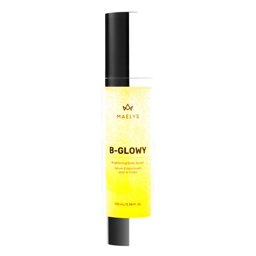 MAËLYS B-GLOWY Brightening Body Serum - Body Serum with Niacinamide, Meadowfoam Oil & Peptides - Targets Dark Spots & Uneven Skin Tone