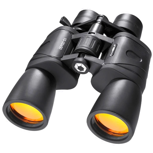 Barska Gladiator 10-30x50 Zoom Binoculars with Tripod Adaptor for Stargazing, Birding, Hiking, Sports, Travelling, Camping