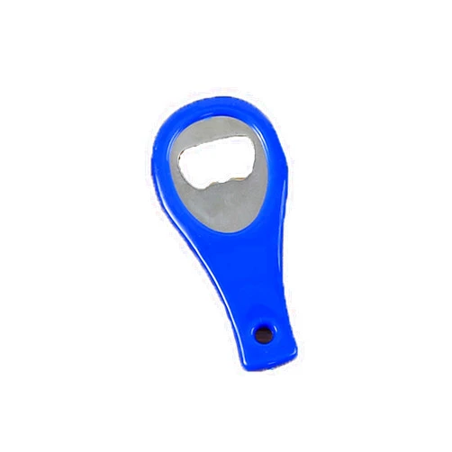 Generic Blue Beer Bottle Opener, Simple plastic and Stainless Steel, For Men and Women, Bartender, For Kitchen, Bar, and Restaurant, For Wedding and Party