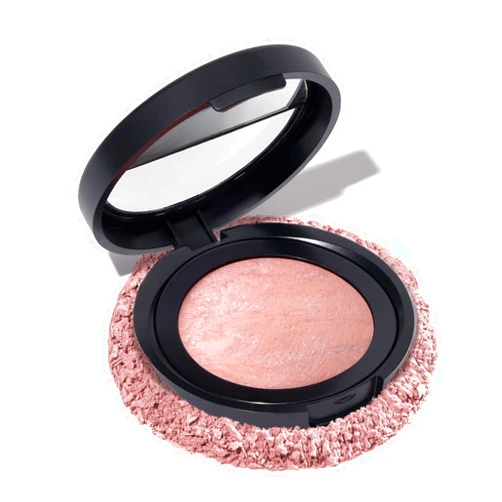 LAURA GELLER NEW YORK Baked Blush-n-Brighten Marbleized Blush for Cheeks - Ethereal Rose - Natural Finish - Buildable Color