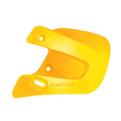 EASTON EXTENDED JAW GUARD, Left-Handed Batter, Gold