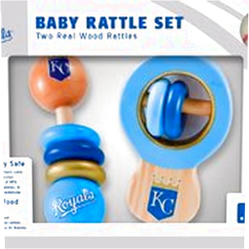 MasterPieces MLB Baby Rattle, 2-Pack